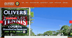Desktop Screenshot of oliverstennis.com